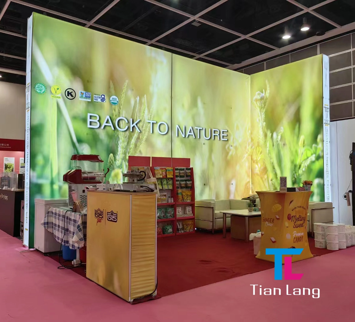 TIANLANG pop-up backwall