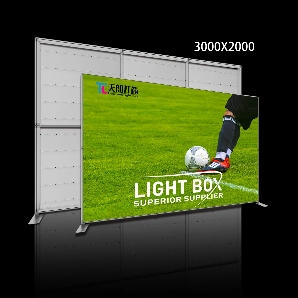 Tianlang 50mm Round Tube LightBox – 3*2m
