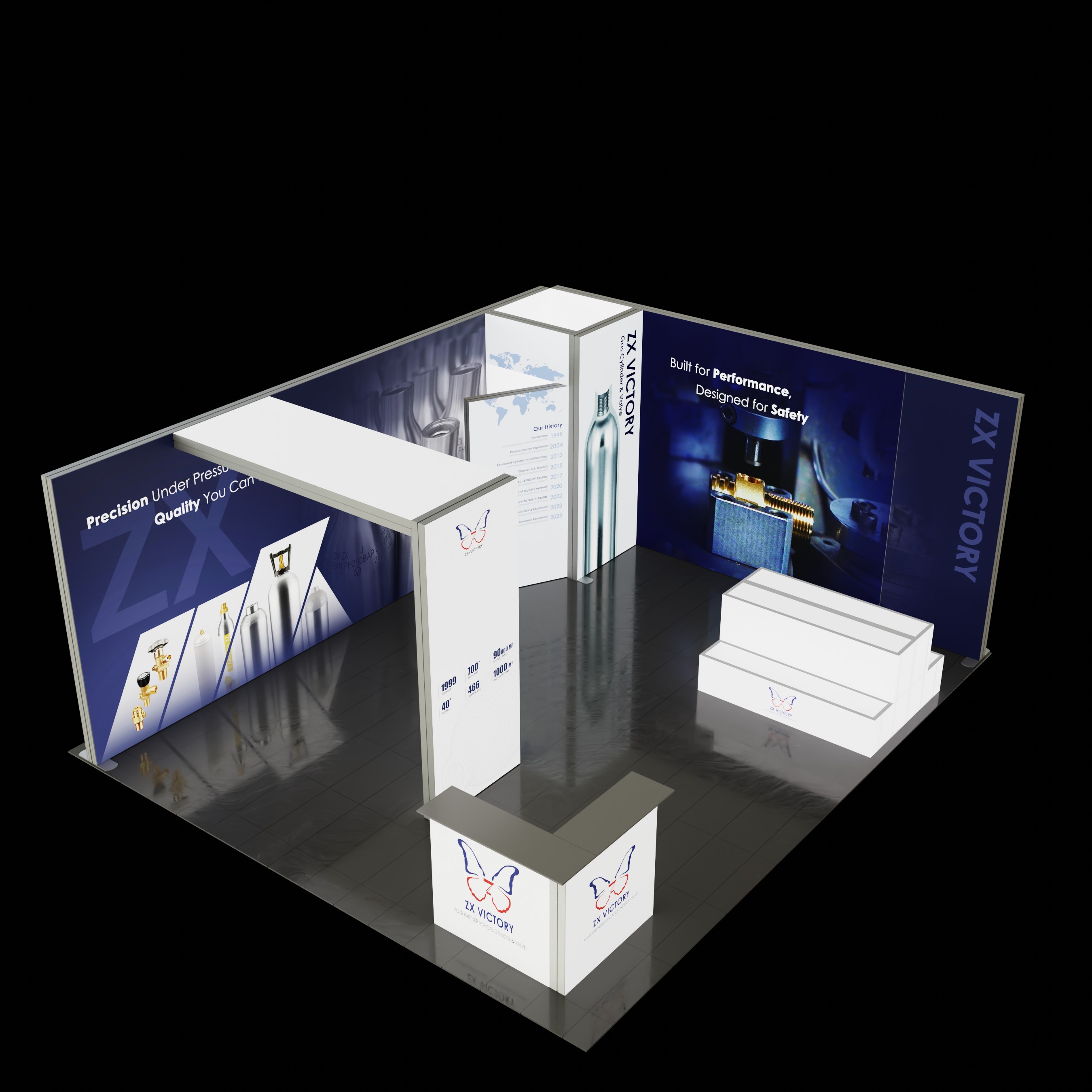 The most popular exhibition construction cases in 2025