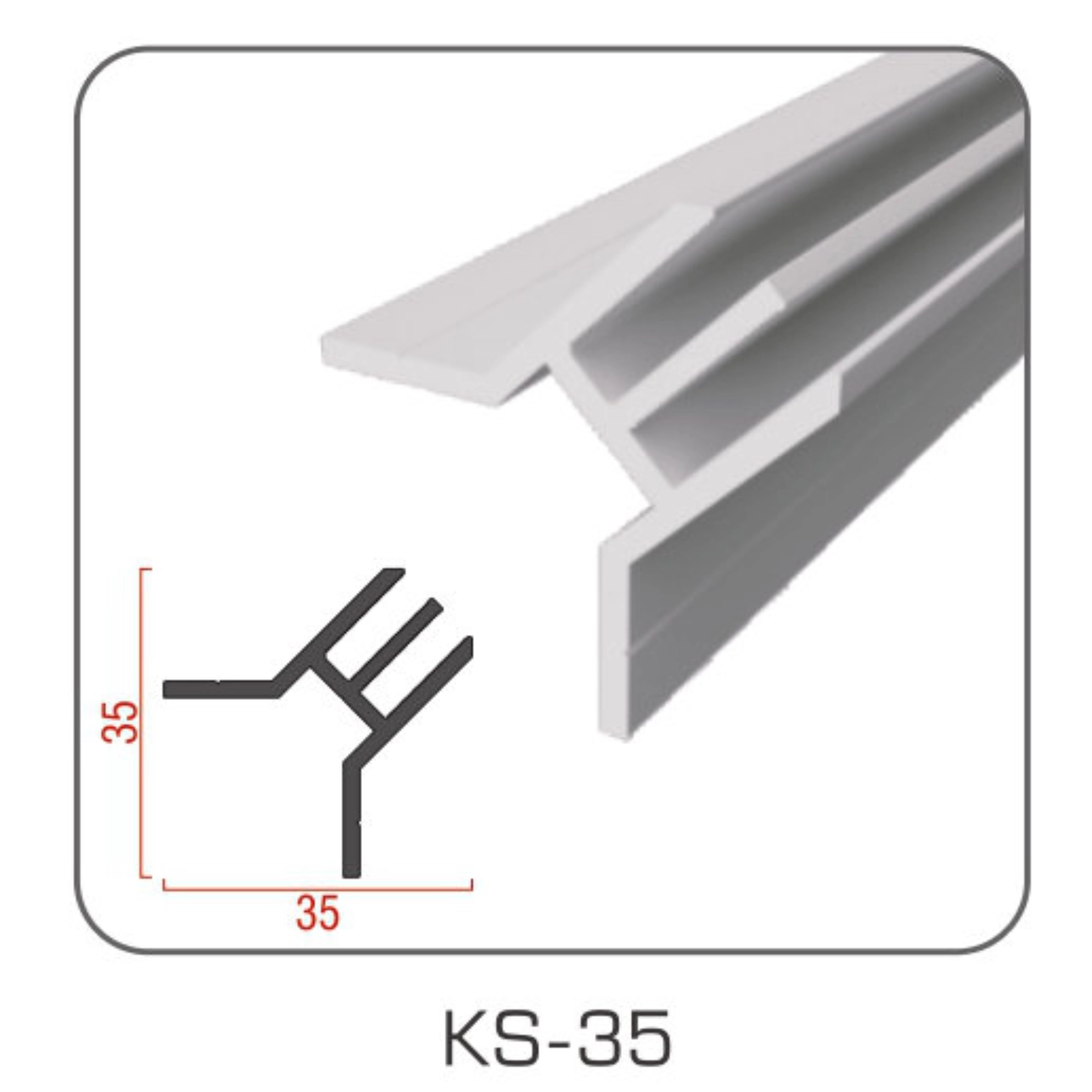 TIANLANG KS-35 Aluminum Profile : High-Strength Support