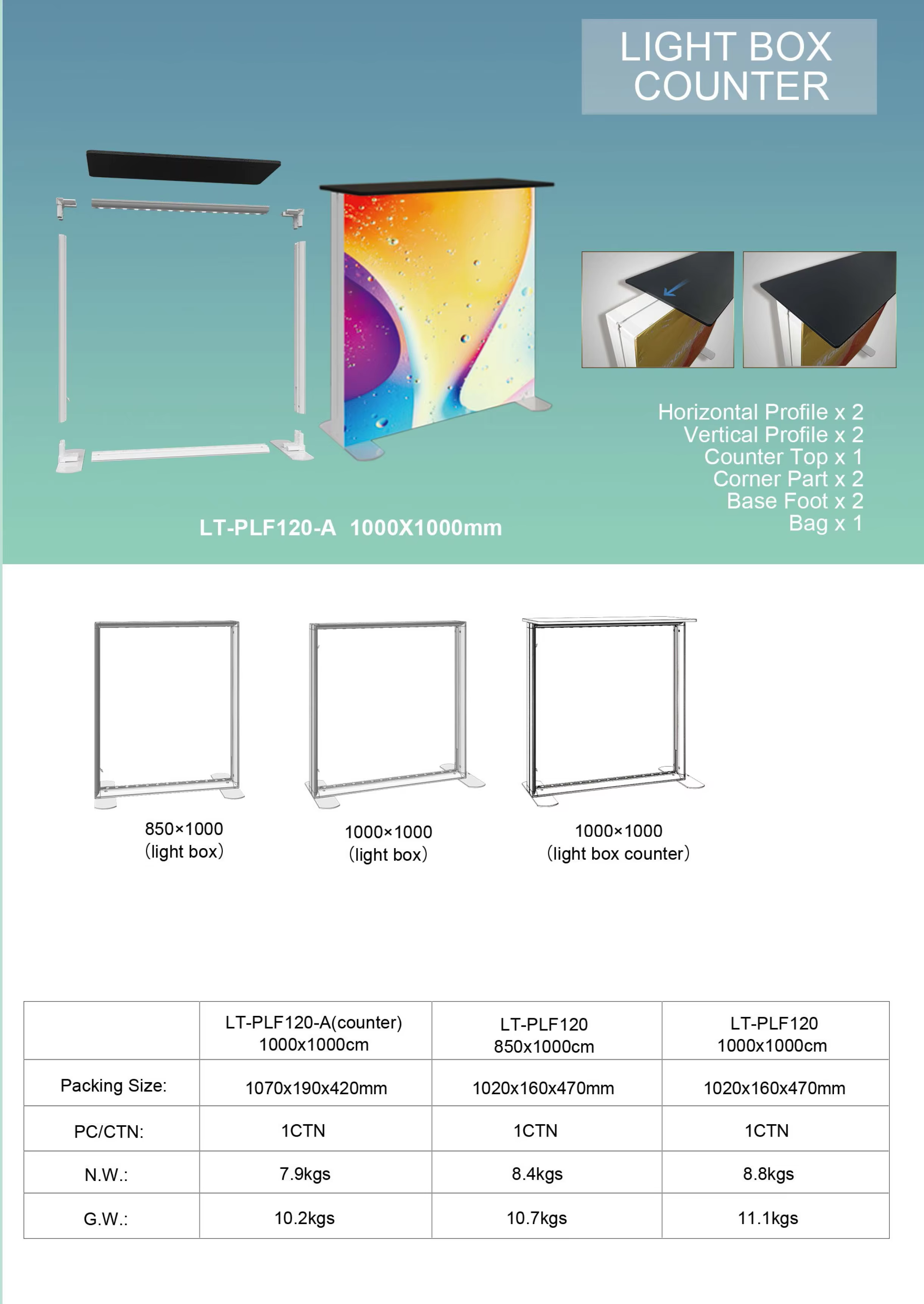 TianLang Agent Wanted Tool-Free Aluminum Frame Advertising Fabric Light Box Event Backdrop Trade Show Light Box Booth factory