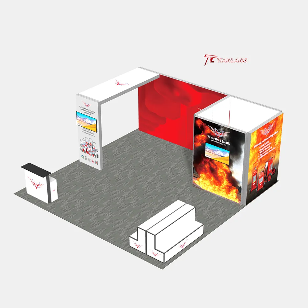 TIANLANG 20*20FT Fabric SEG Light Box : Eye-Catching, Portable