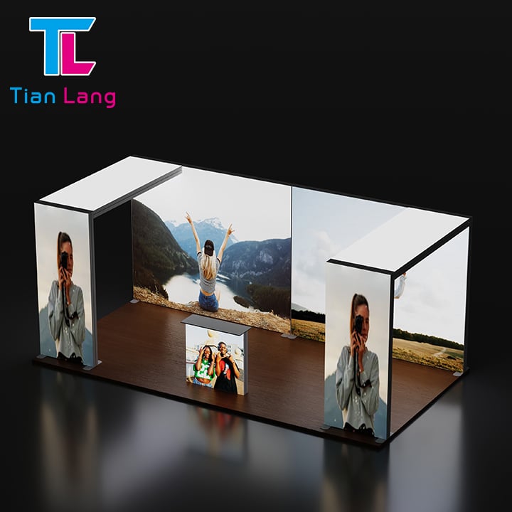 Why are fabric light box displays gaining popularity for retail merchandising?