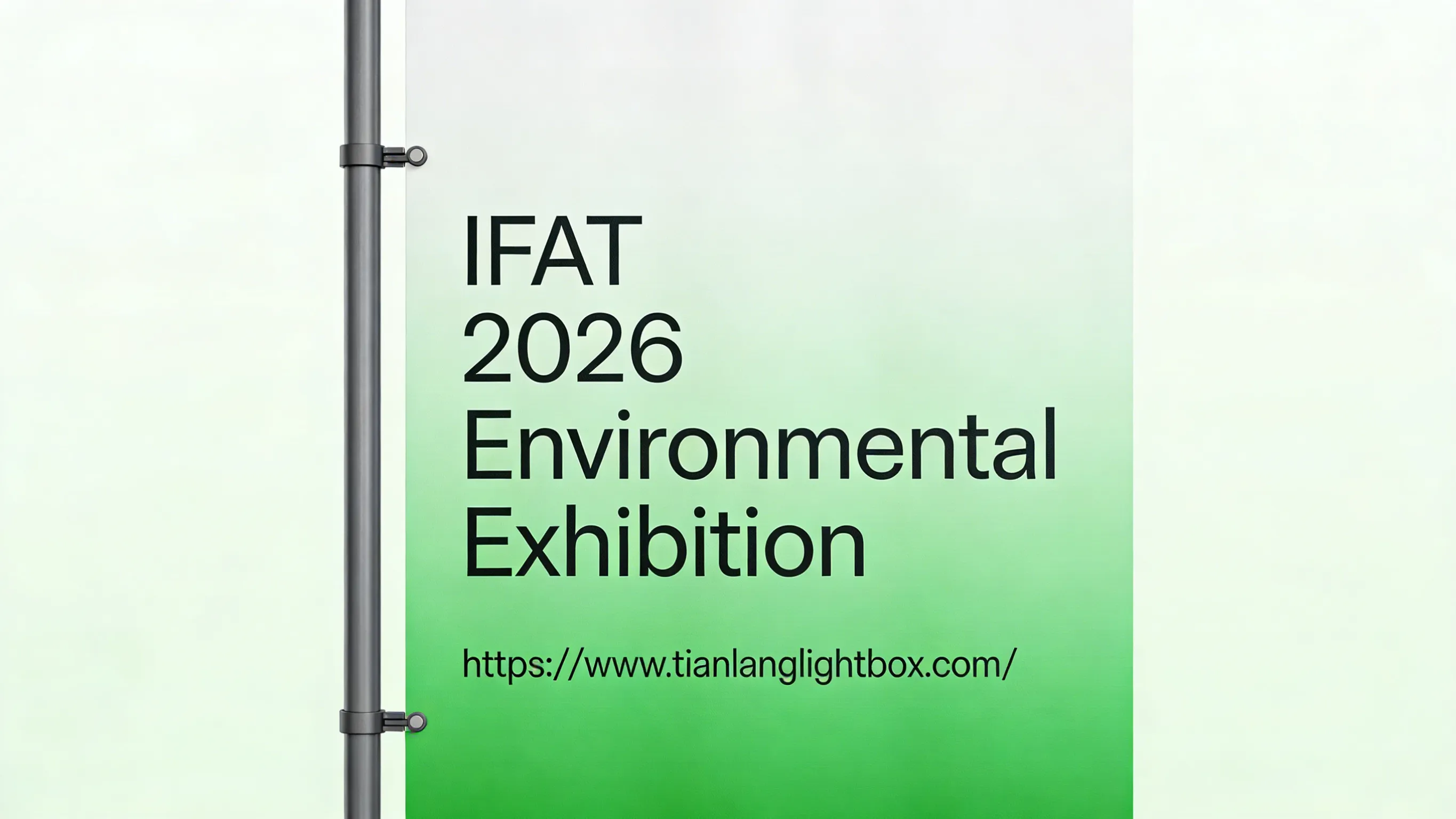 IFAT 2026 Environmental Exhibition: Innovative Use of Light Boxes