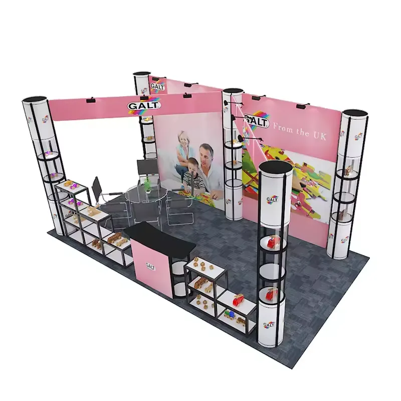 TIANLANG Twister Tower Exhibit: 20x10FT Layout6