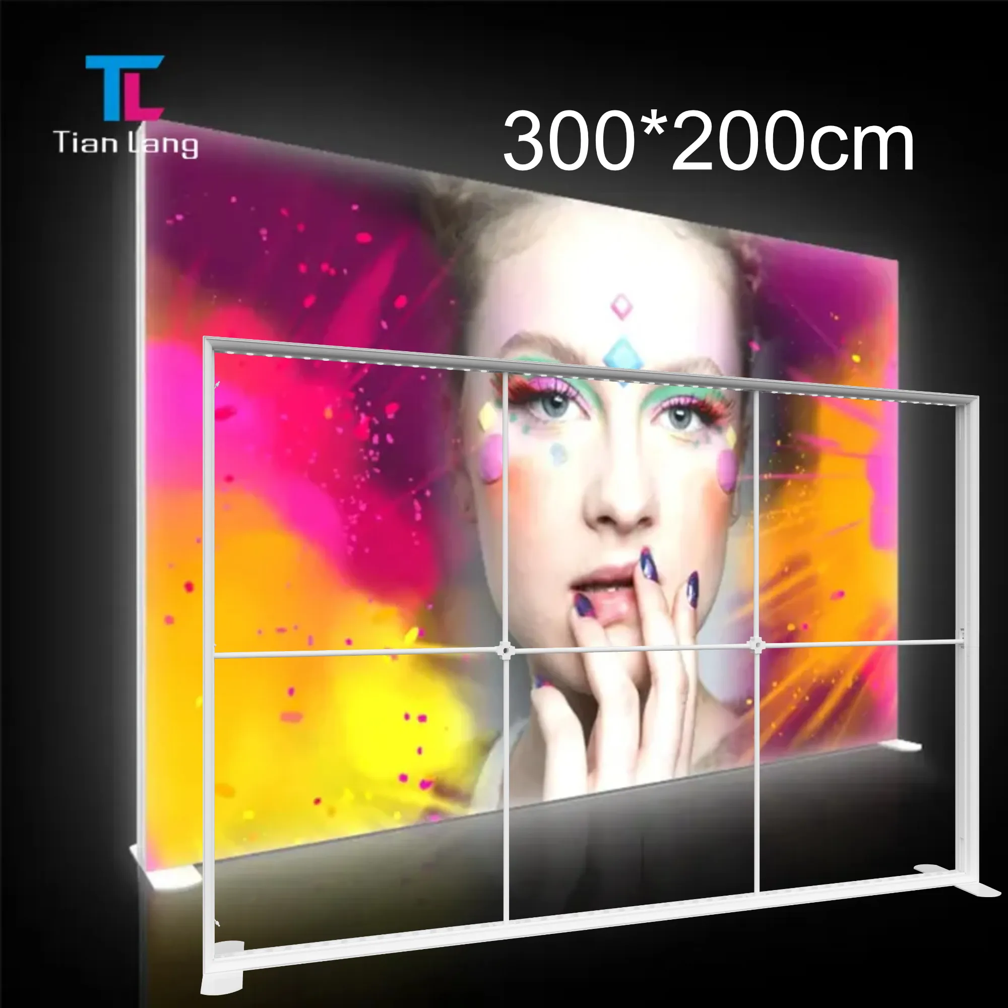 TIANLANG 120mm Modular Light Box: 3x2m