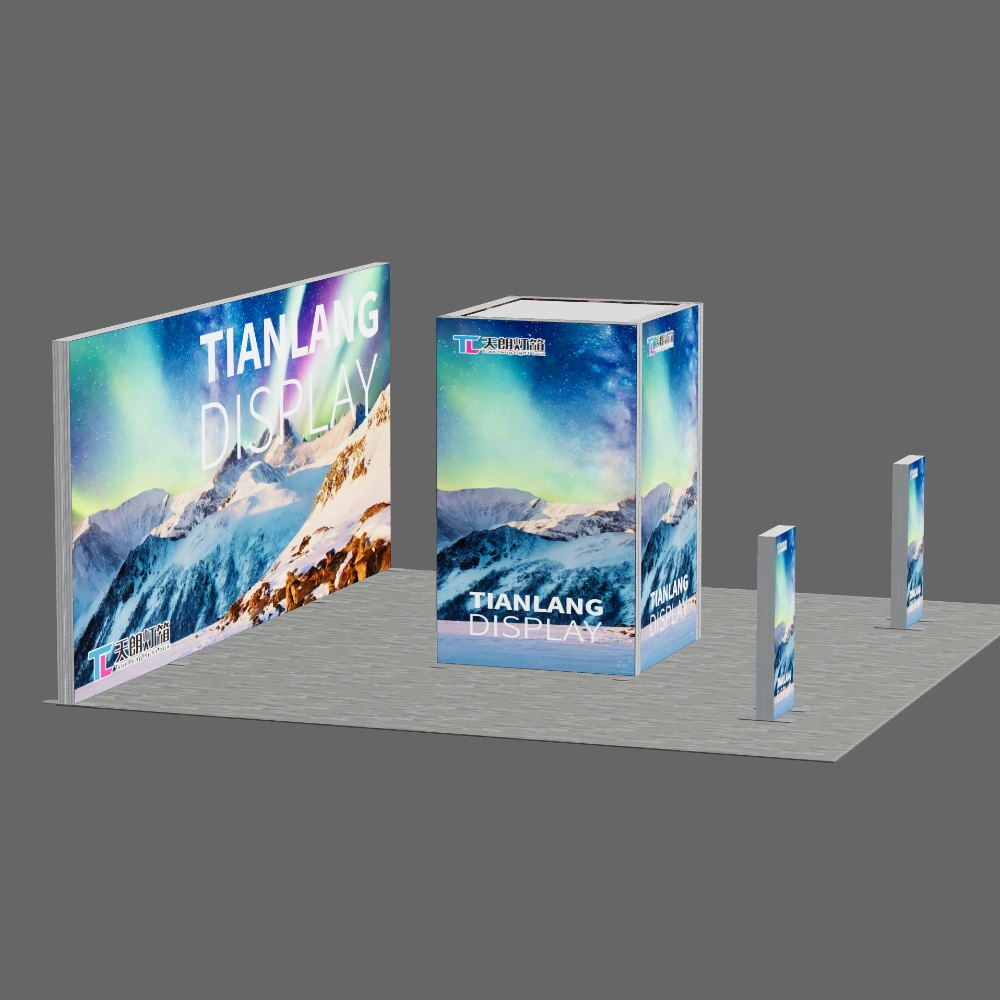 TIANLANG Open Trade Show Booth with Storage Room