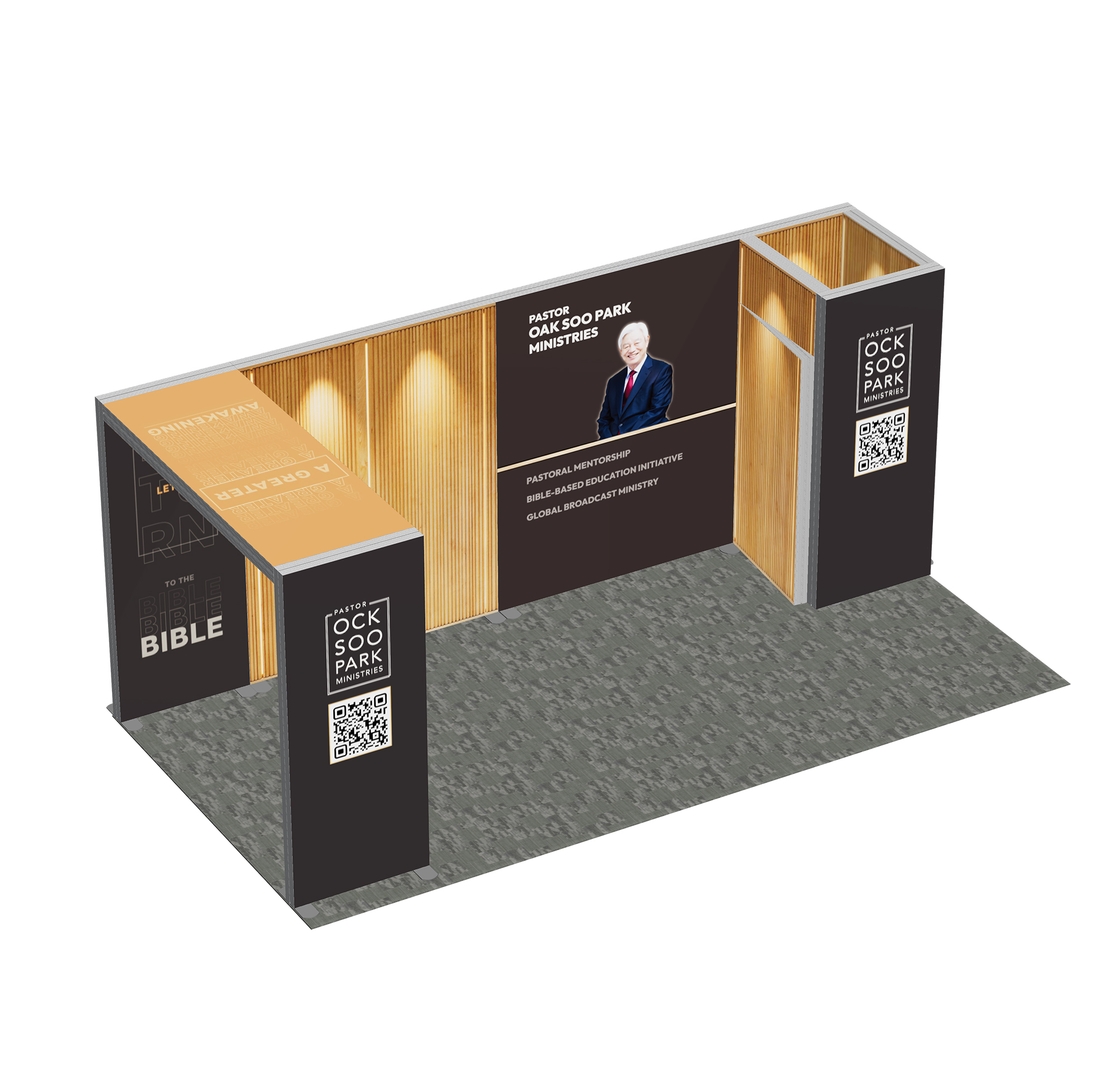 TIANLANG Booth Light Box 6*3M: No Tools Needed