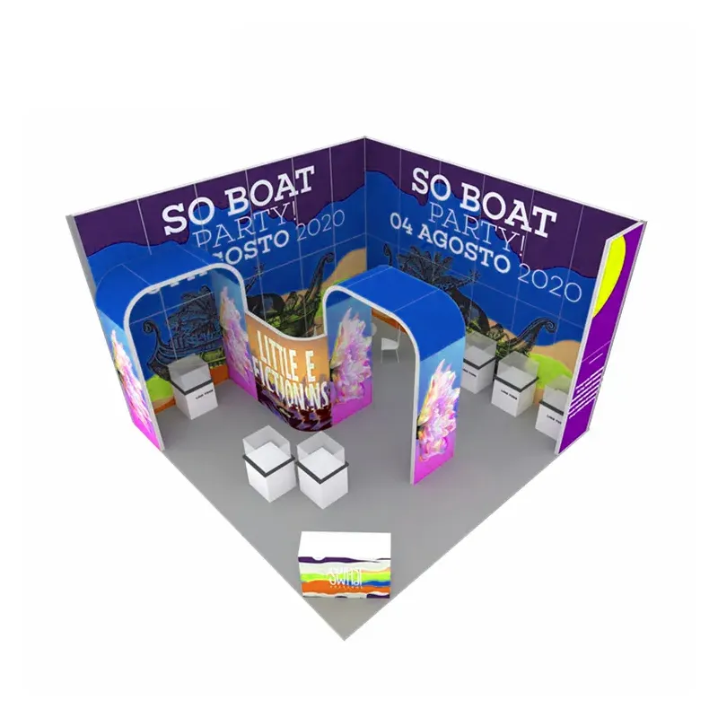 TIANLANG 62MM Exhibition Fabric Display : Modular, Quick Assemble