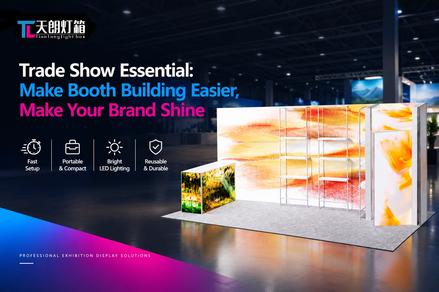 Trade Show Essential: Make Booth Building Easier, Make Your Brand Shine