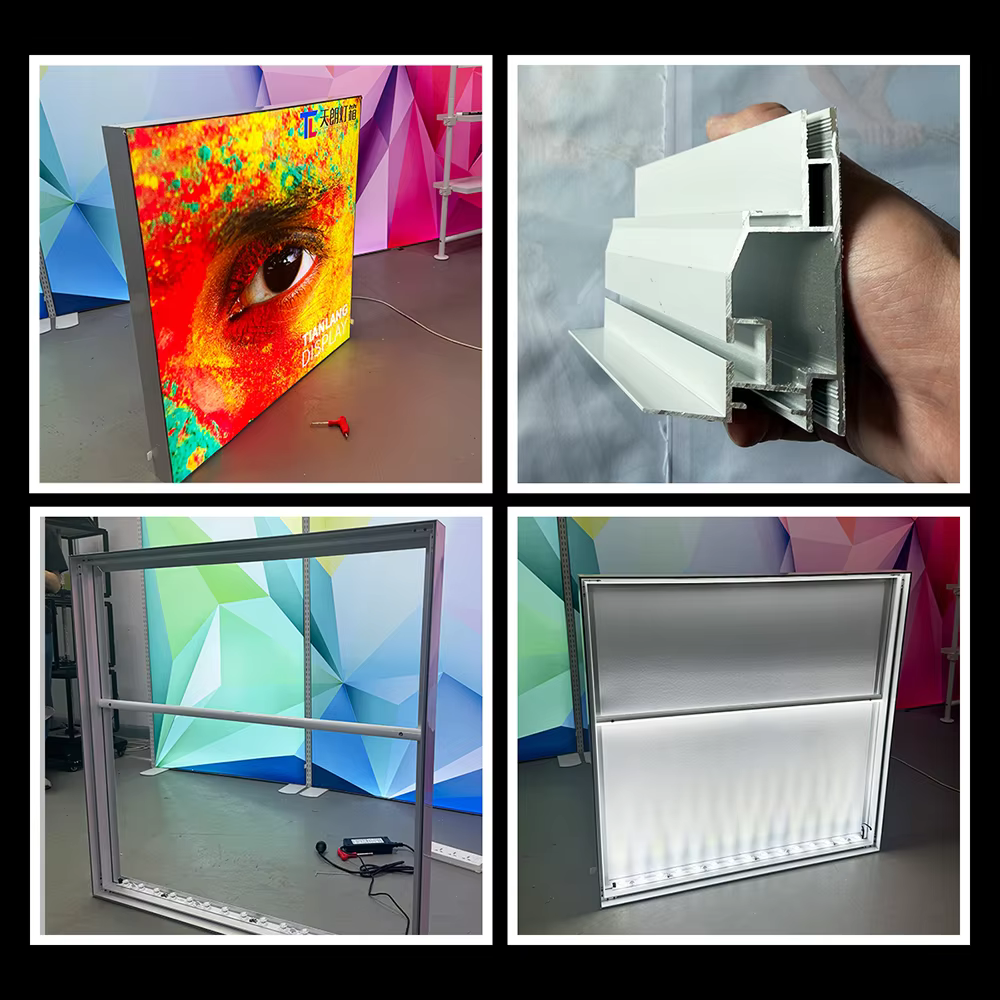 Tianlang Tl-80mm Side Glow Light Box: 450*250cm factory
