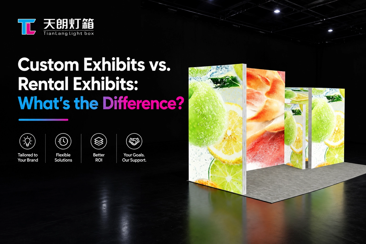 Custom Exhibits vs. Rental Exhibits: What’s the Difference?