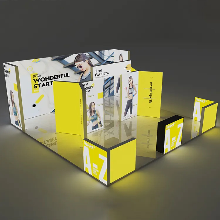 How to Create an Effective and Interactive Experience with Exhibition Display Stands?