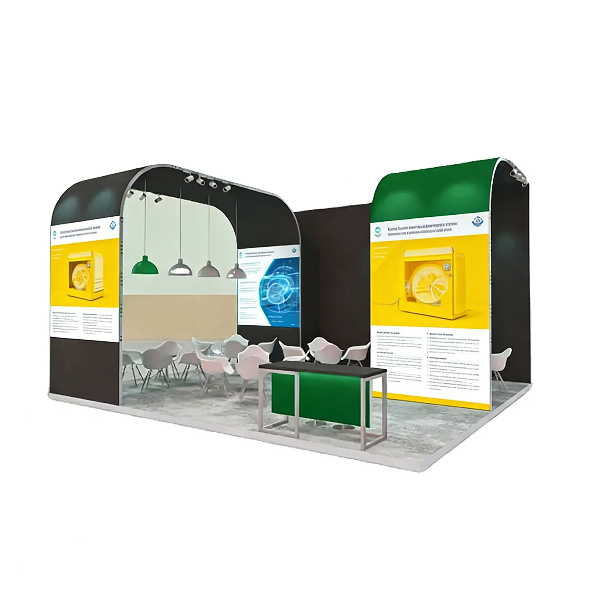 TIANLANG 62mm Aluminum Alloy Booth: Sturdy & Lightweight