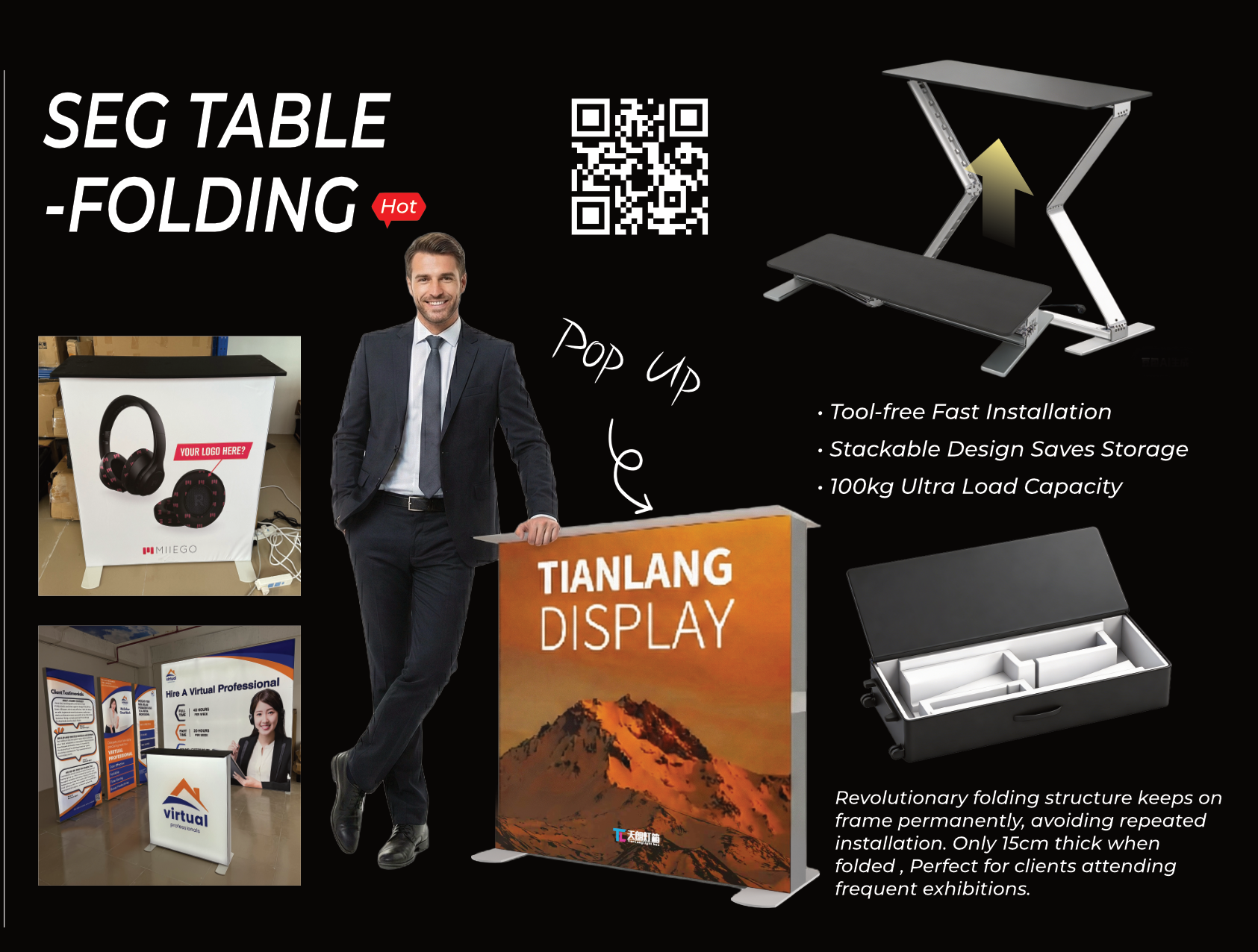 TianLang Exhibition Table & Counter Collection