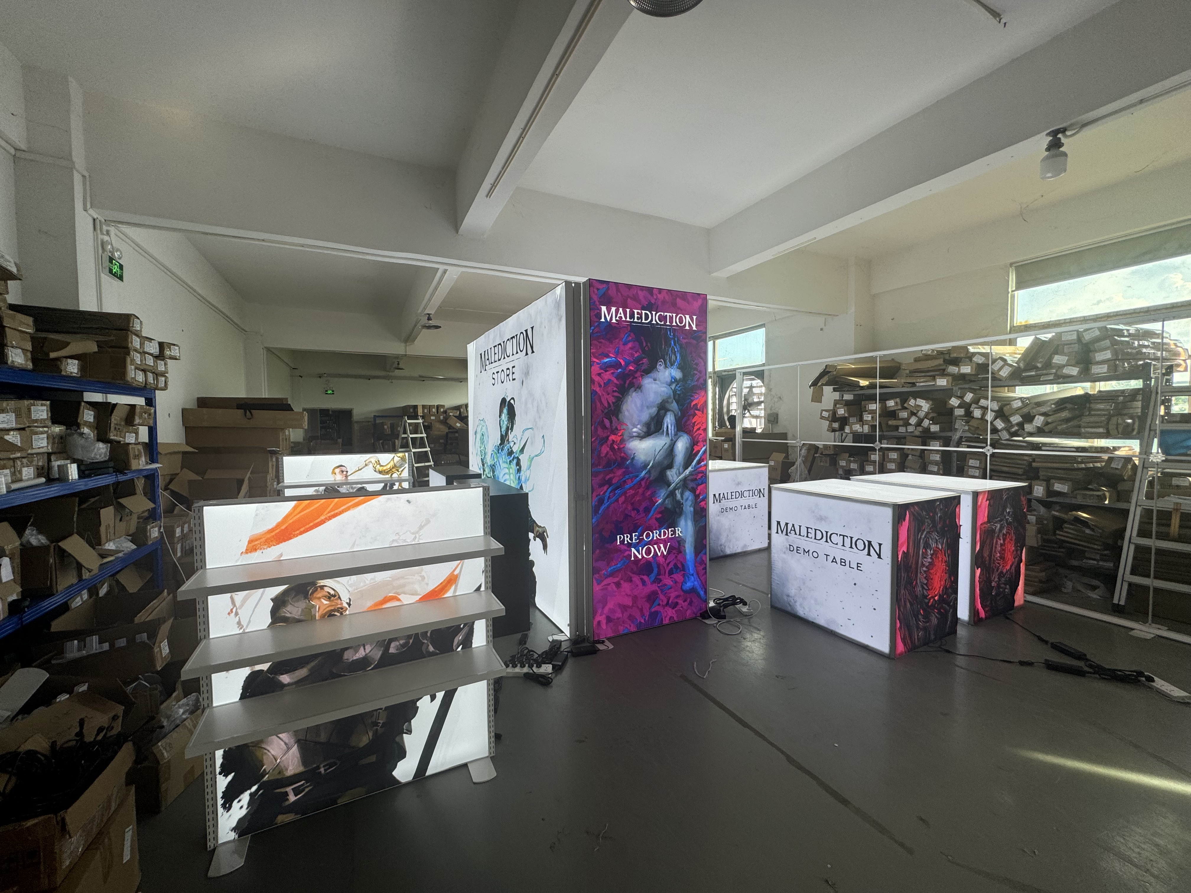6x6m exhibition Layout 