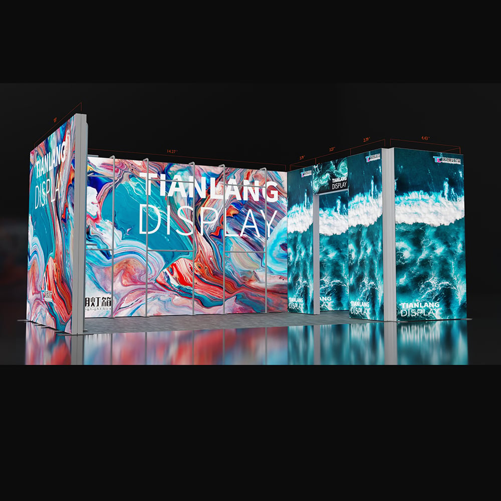 TIANLANG 20x10 Portable Backdrop : Space-Saving