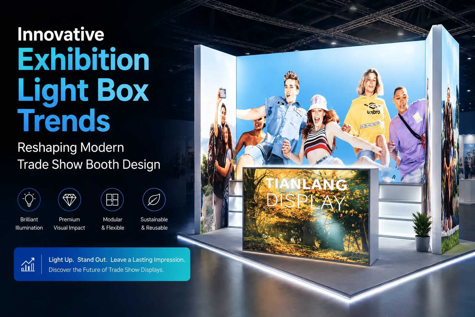 Innovative Exhibition Light Box Trends Reshaping Modern Trade Show Booth Design