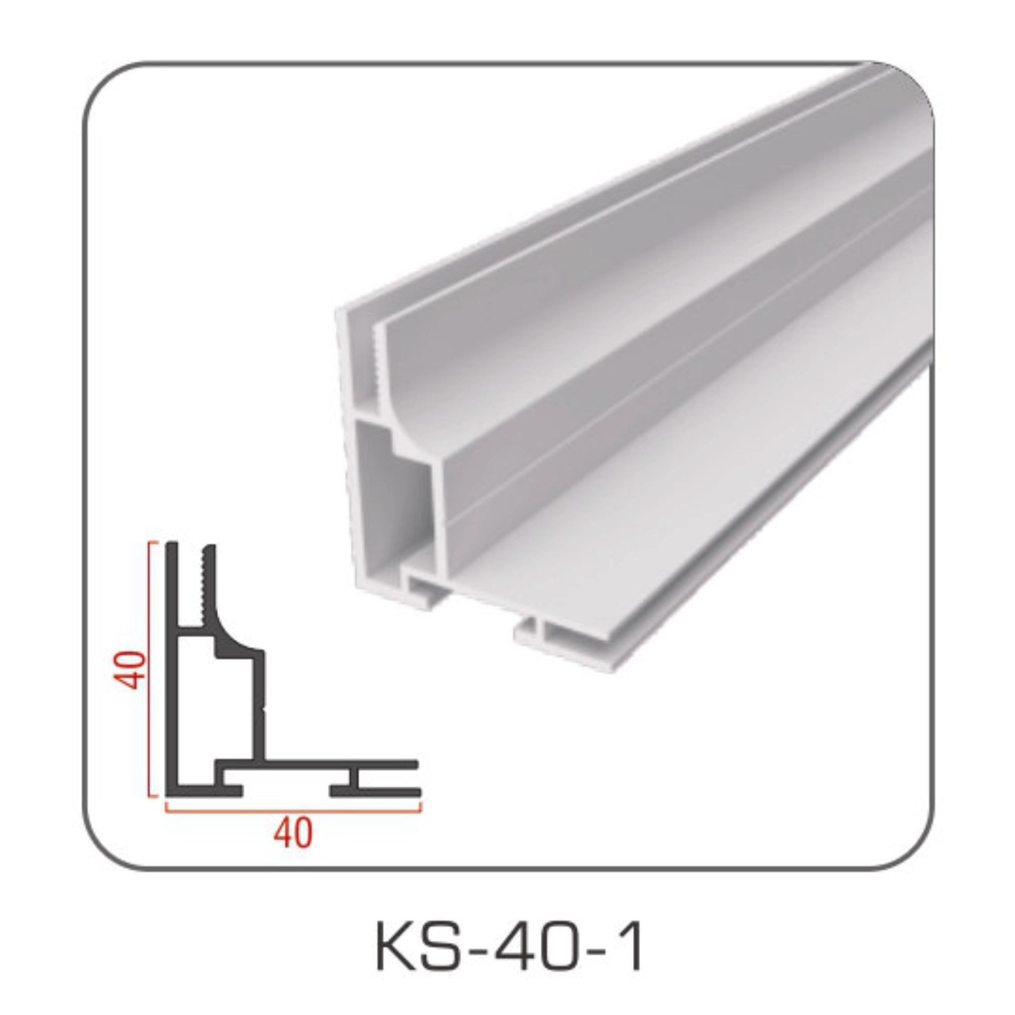 TIANLANG KS-40-1 Aluminum Profile : Enhanced Load Bearing
