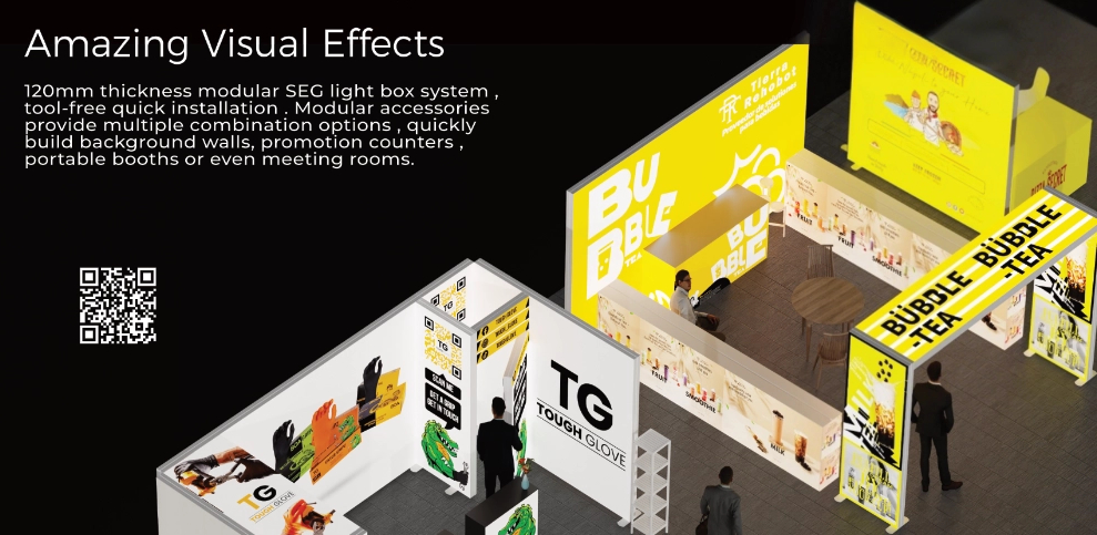Online Mockup for Trade Show Booths