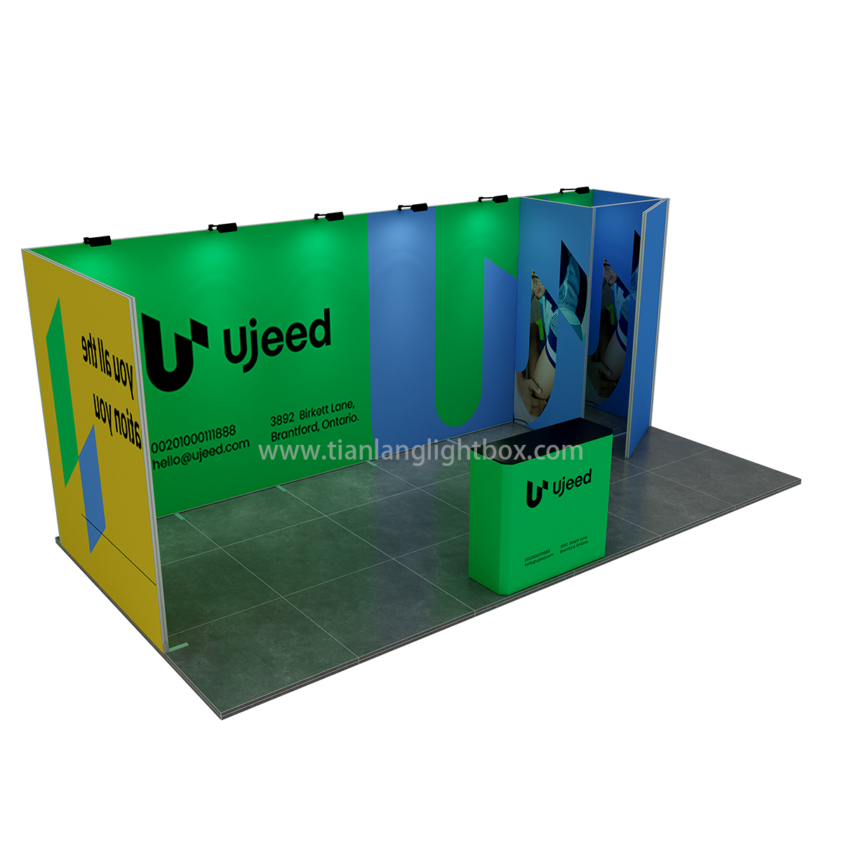 Innovative design of Tian Lang exhibition light boxes: how to meet the needs of the exhibition industry