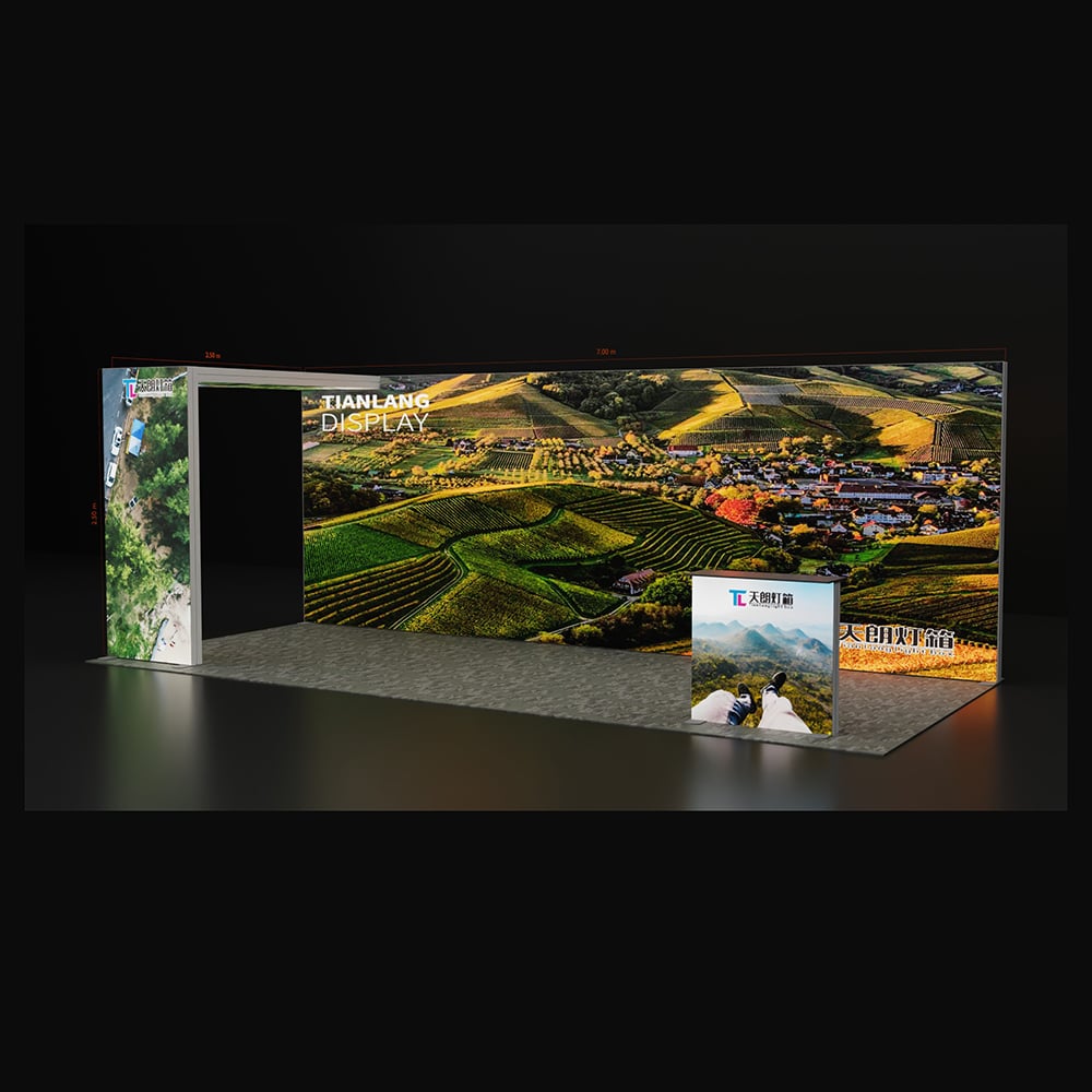 TIANLANG 20x10 Large Booth : Lightweight Aluminum