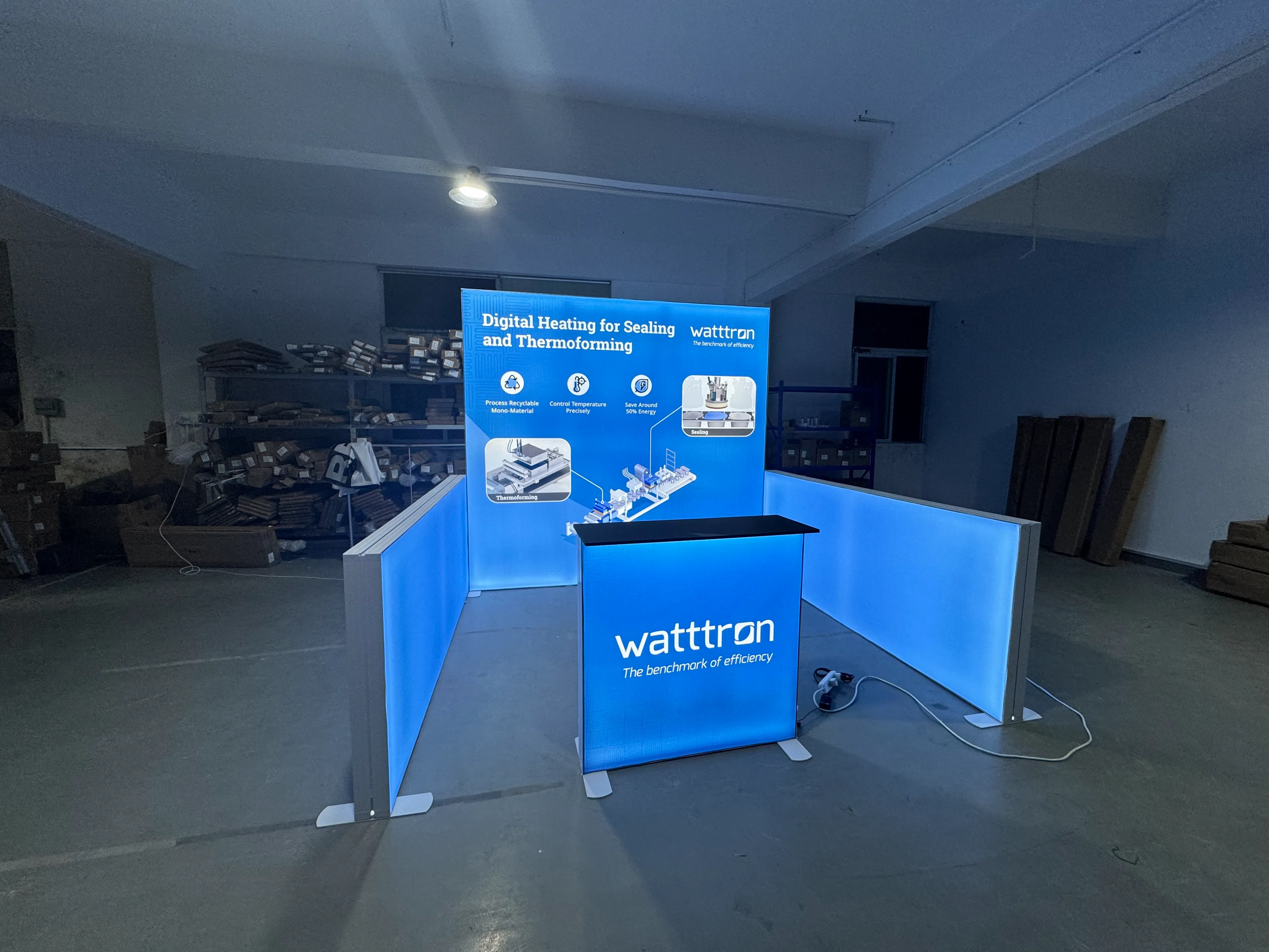 Exhibition Installation Test case picture display-3x3m Layout