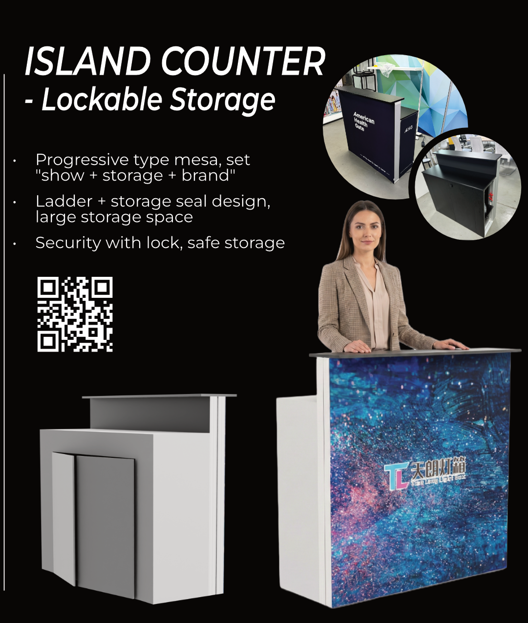 TianLang Exhibition Table & Counter Collection
