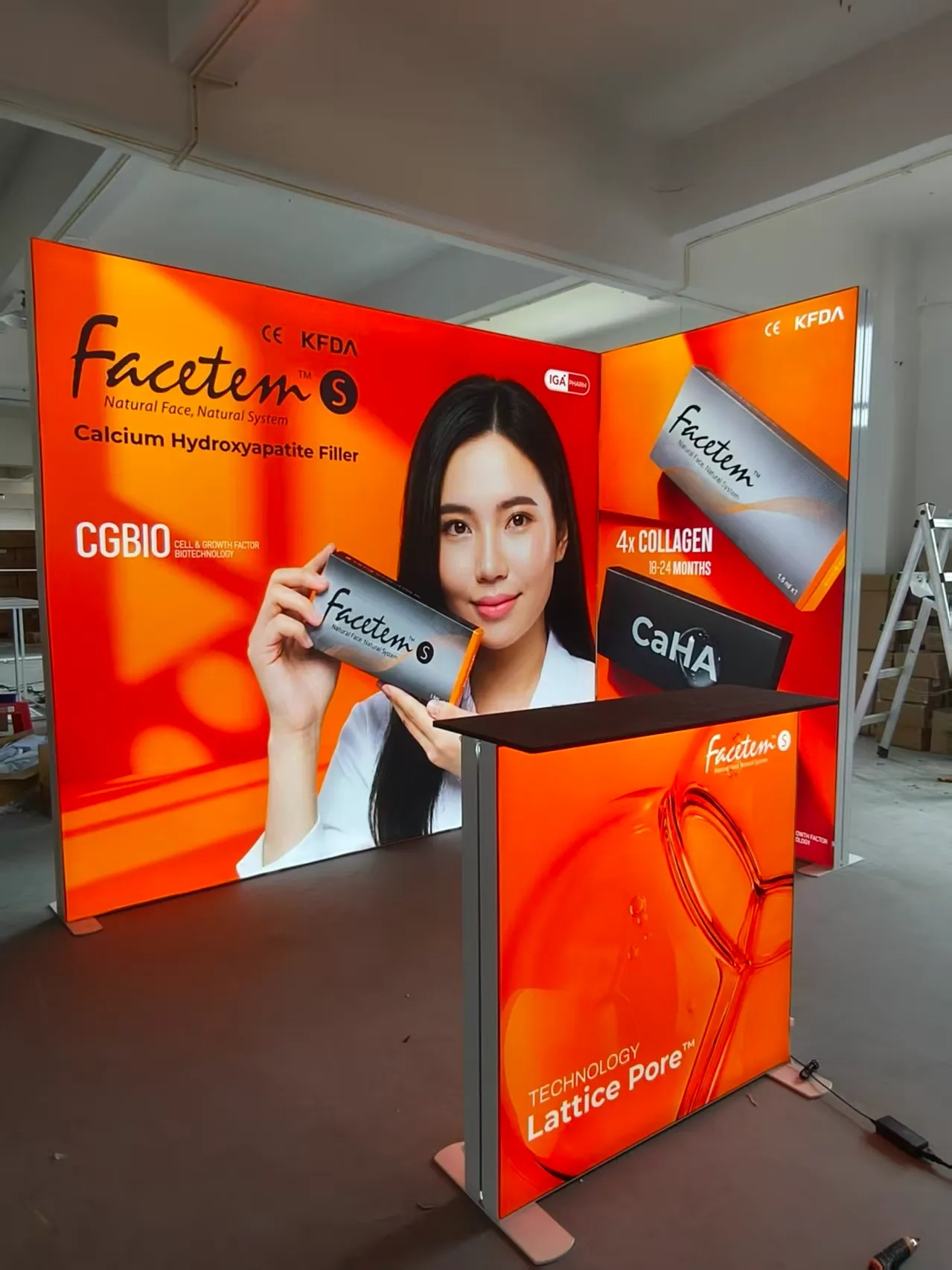 Exhibition Installation Test case picture display-3x3m Layout