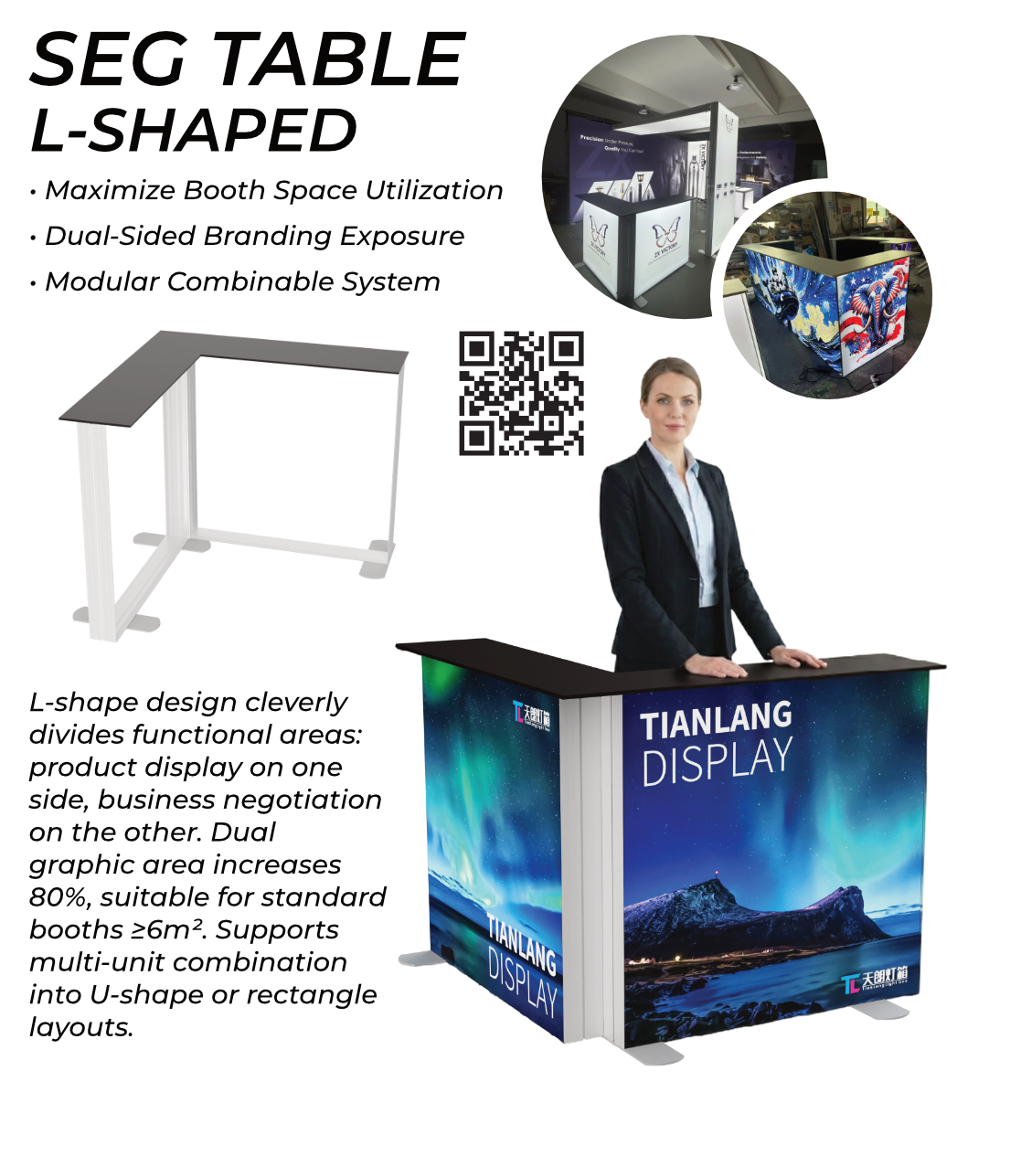 TianLang Exhibition Table & Counter Collection