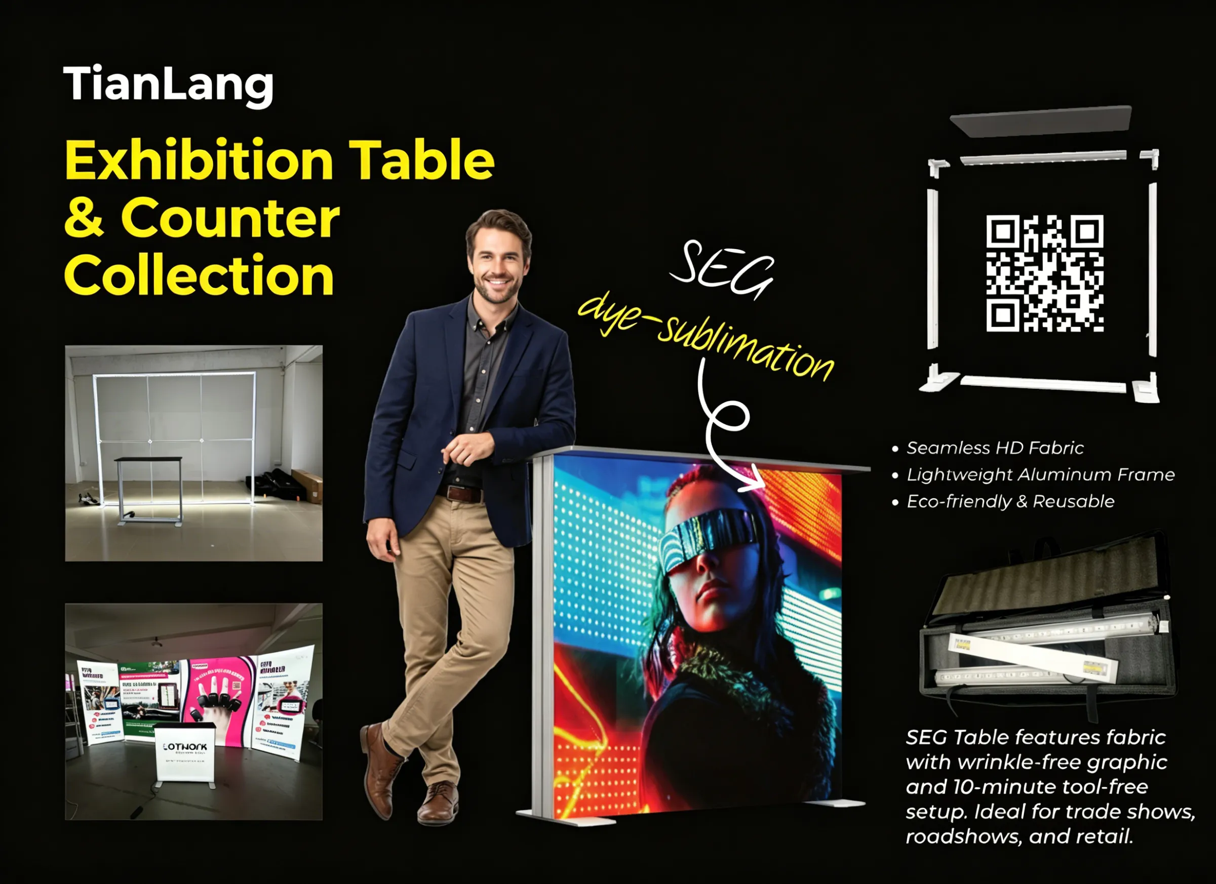 TianLang Exhibition Table & Counter Collection