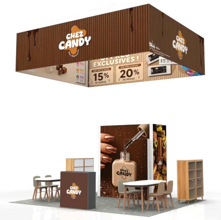  20*20FT/6*6M booth