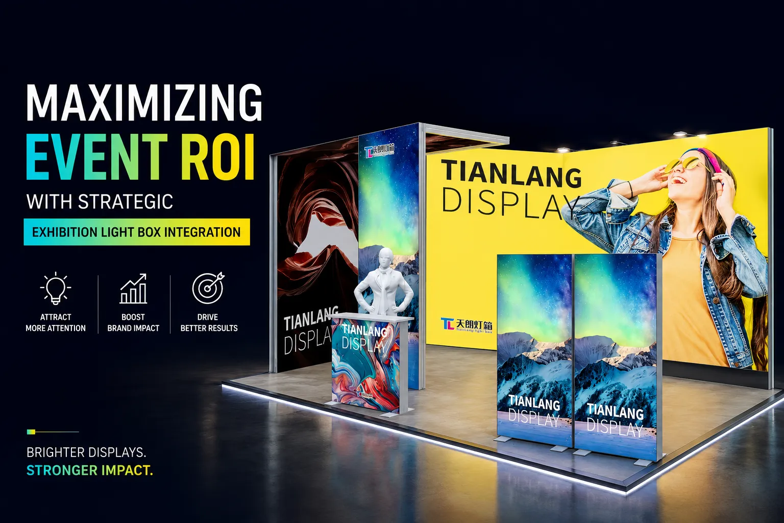 Maximizing Event ROI with Strategic Exhibition Light Box Integration
