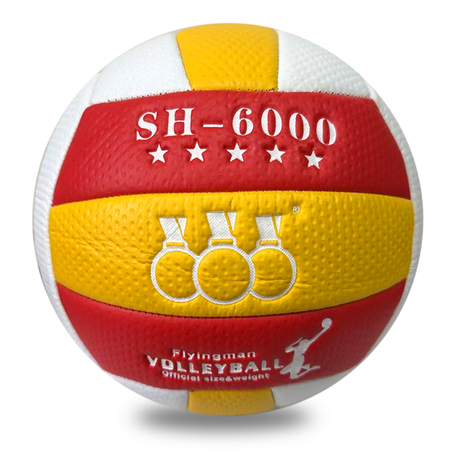 Sanhuan | Machine-Stitched PVC Volleyball – 2.7mm – For Casual Play & Recreational Games