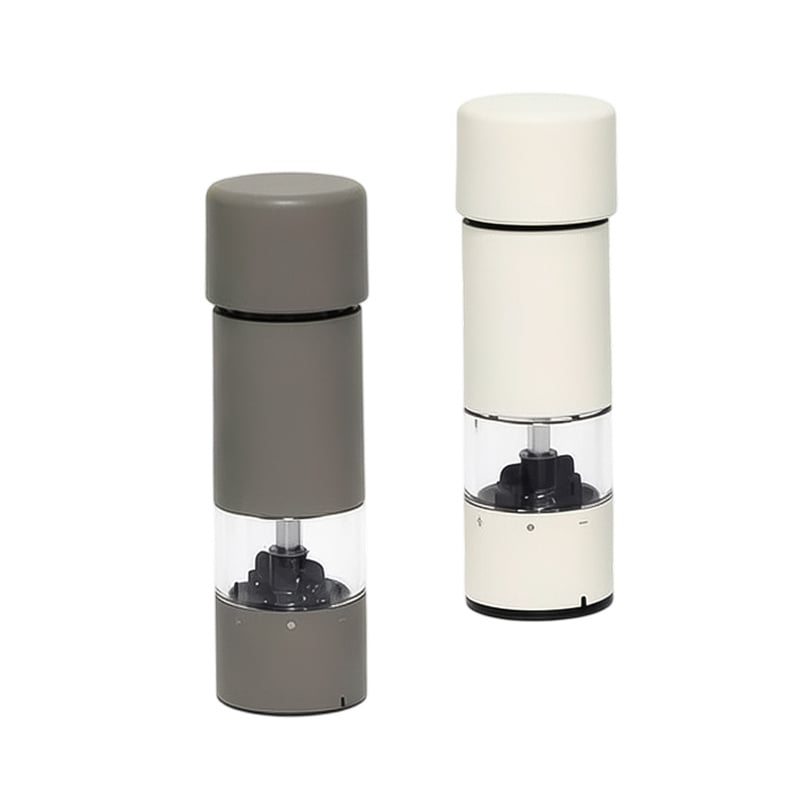 Portable Manual Salt And Pepper Grinder BPA Free ABS Adjustable Coarseness Mini Spice Mill
