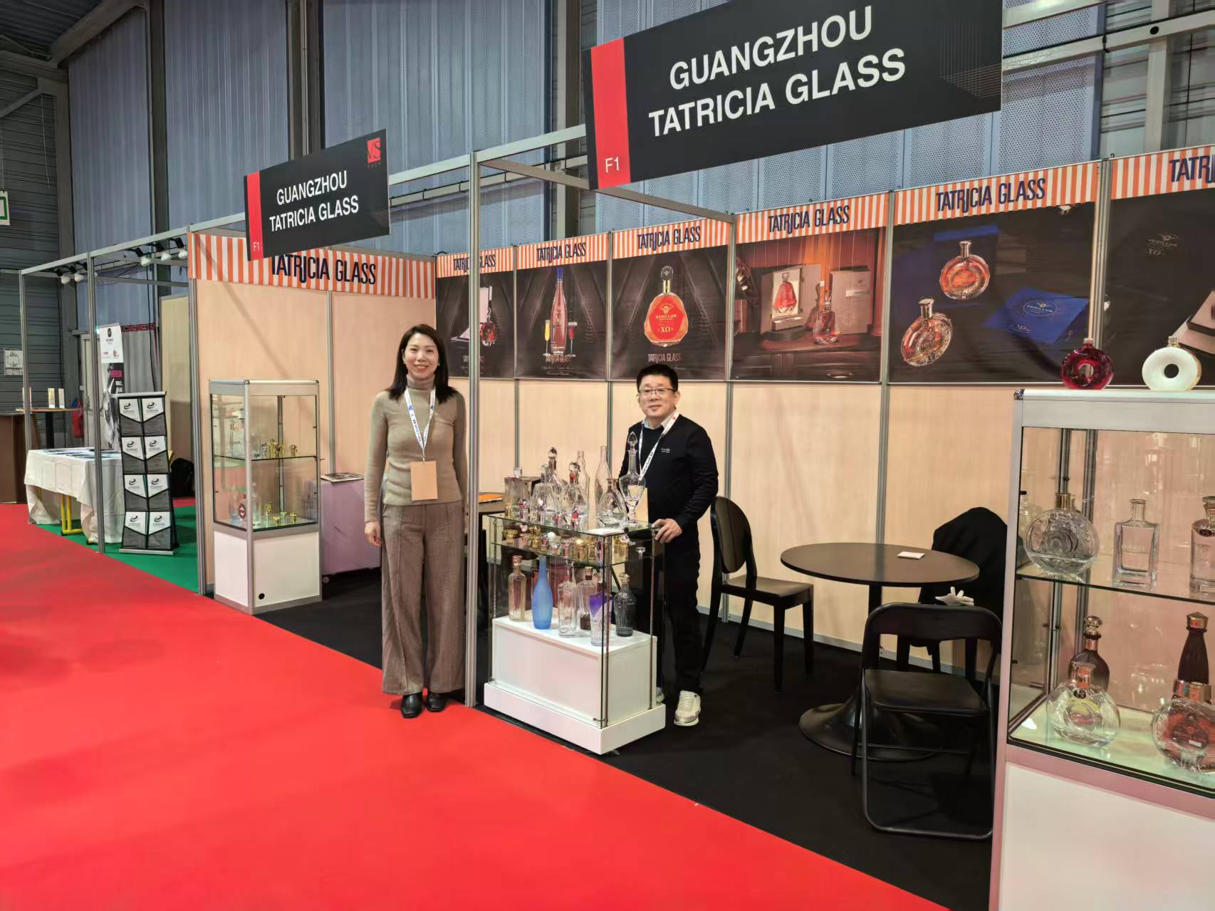 Les invitamos | TATRJCIA GLASS hace su debut en la Feria de Embalaje VS PACK Cognac 2025