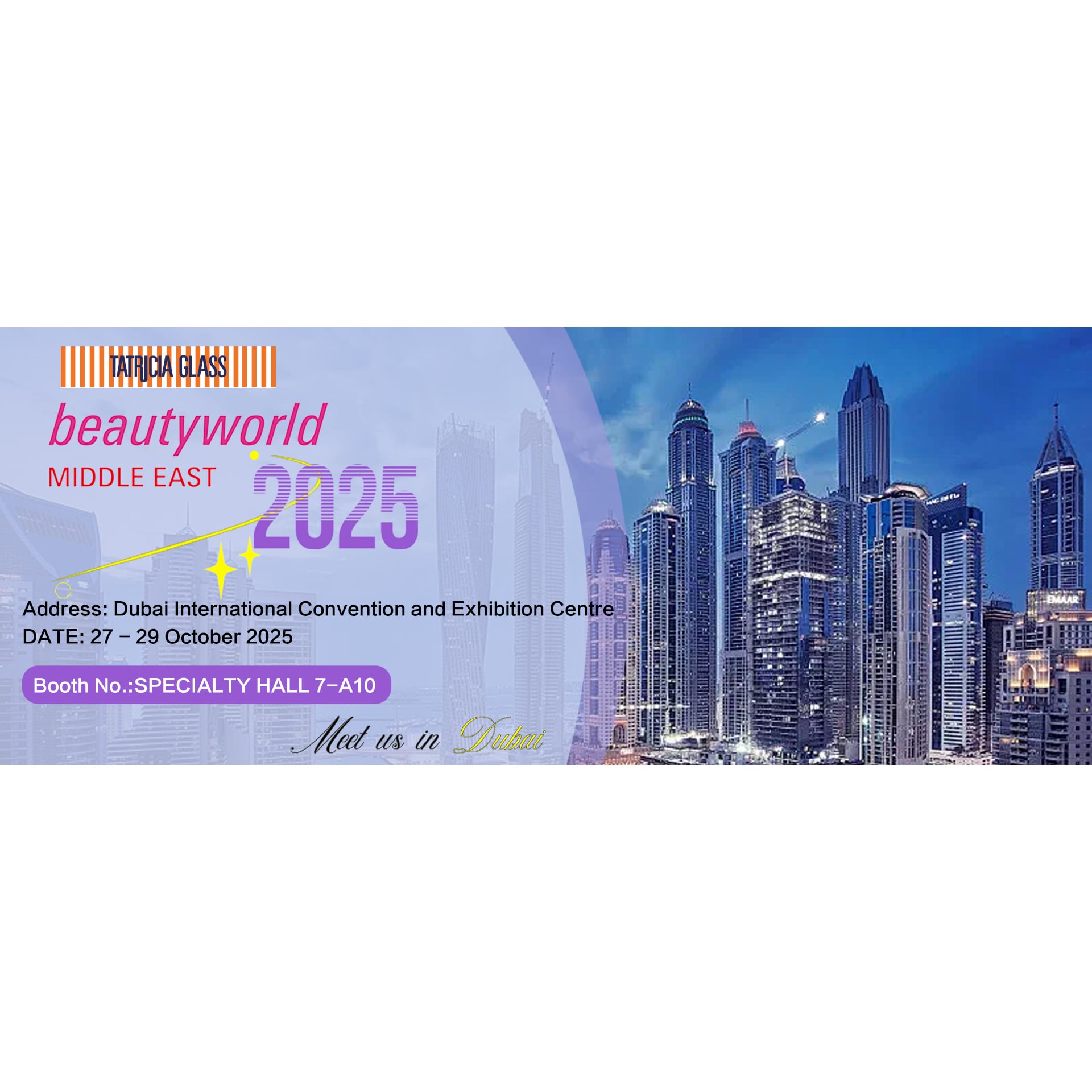 🌟 ¡Estaremos presentes en Beautyworld Medio Oriente 2025! 🌟