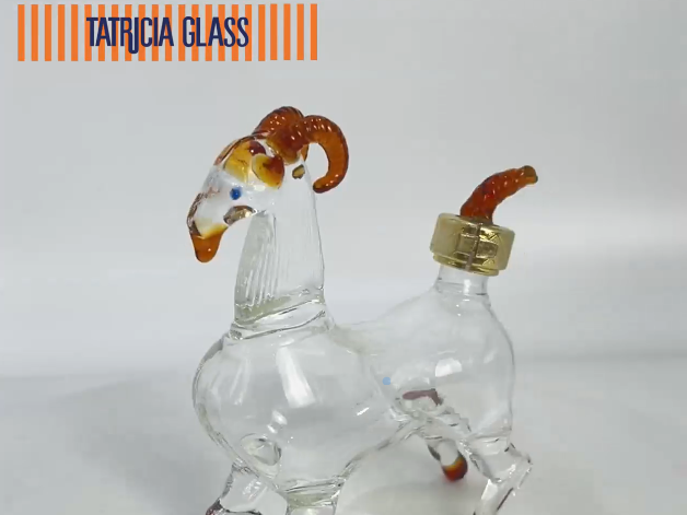 12 botellas miniatura de vino con los signos del zodiaco chino | Recipientes de vidrio de pequeña capacidad para bebidas espirituosas