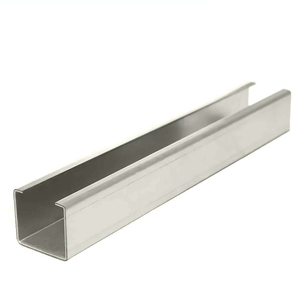 C Channel — Modular Strut Channel for Piping, Cable Tray & Duct Support in Industrial Workshops