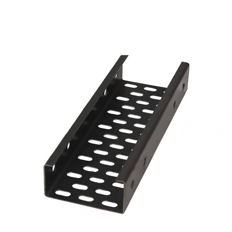 Perforated Cable Tray Hot Dip Galvanized Ventilated Cable Management Qinkai Manufacturer