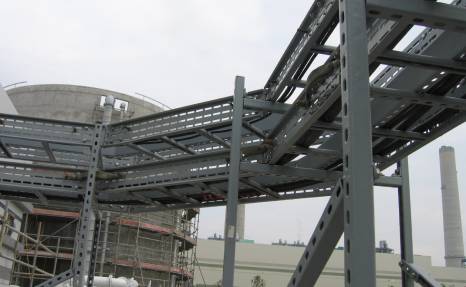 Construction & installation of building support bracket systems for Philippine engineering projects