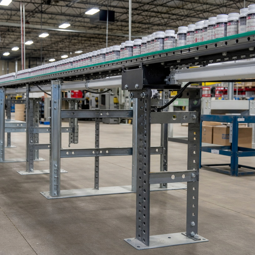 C Channel — Modular Strut Channel for Piping, Cable Tray & Duct Support in Industrial Workshops
