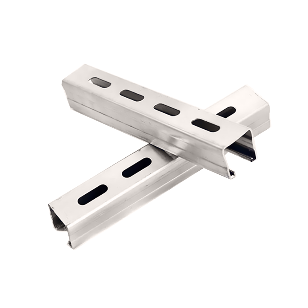 C Channel — Modular Strut Channel for Piping, Cable Tray & Duct Support in Industrial Workshops