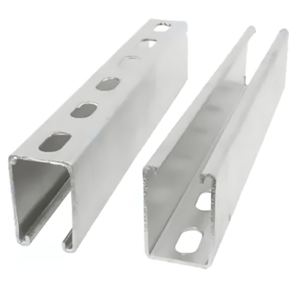 C Channel — Modular Strut Channel for Piping, Cable Tray & Duct Support in Industrial Workshops