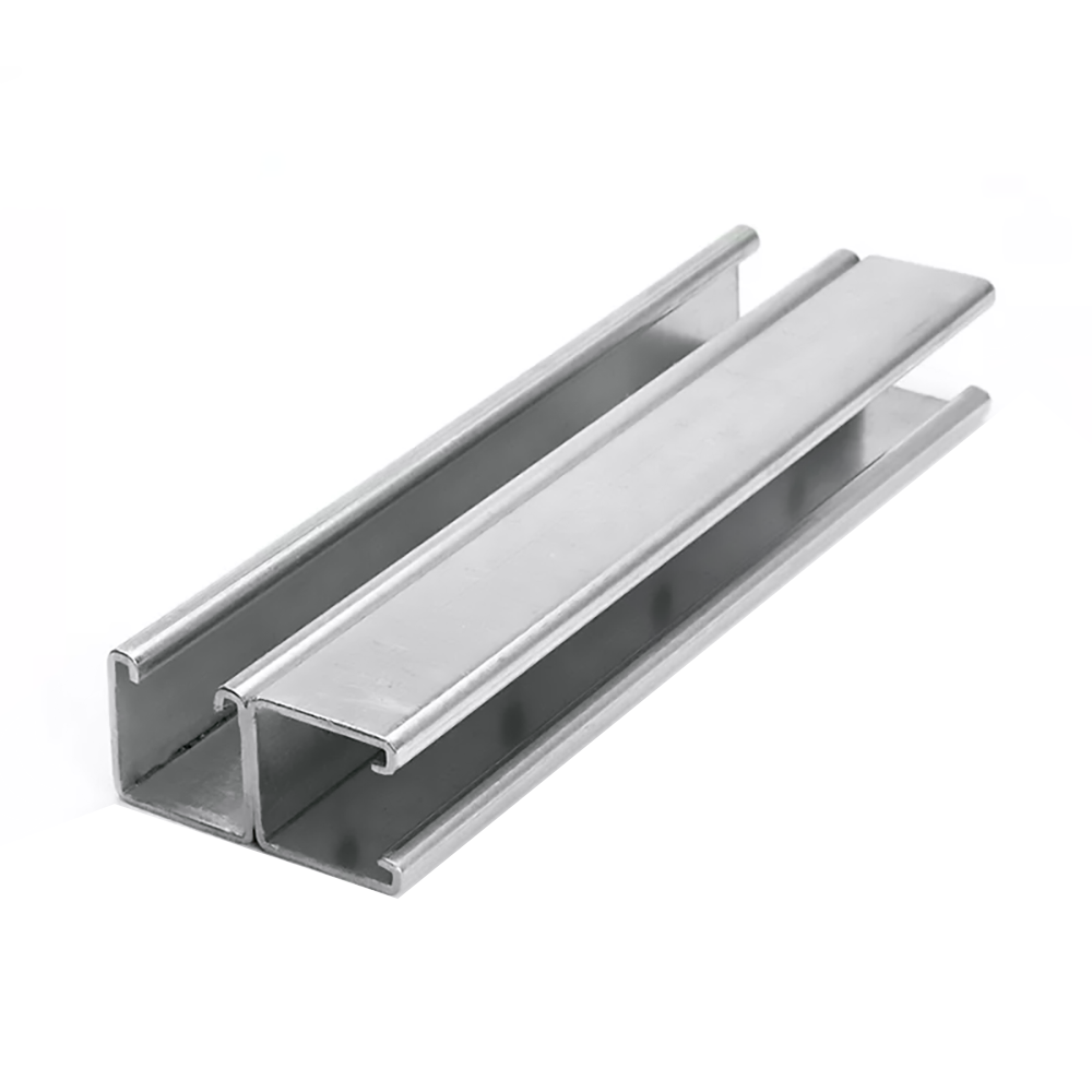 C Channel — Modular Strut Channel for Piping, Cable Tray & Duct Support in Industrial Workshops