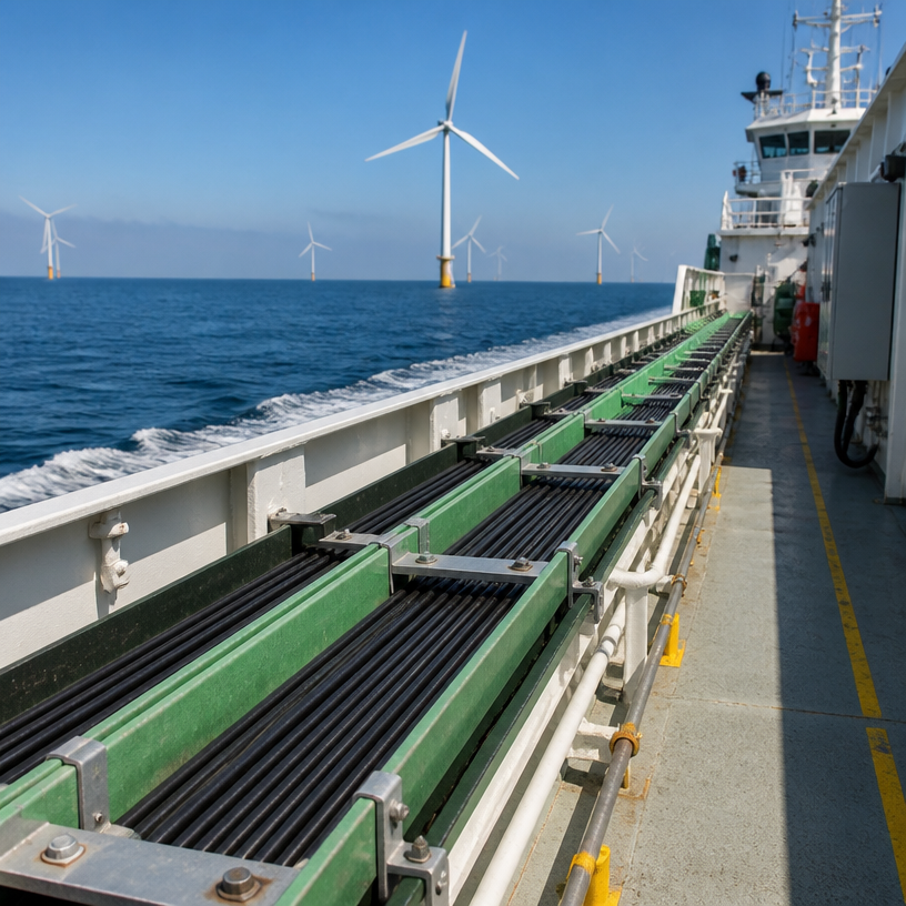 Marine-Grade FRP Cable Tray | NEMA FG1 Fiberglass Cable Ladder for Offshore & Coastal Projects