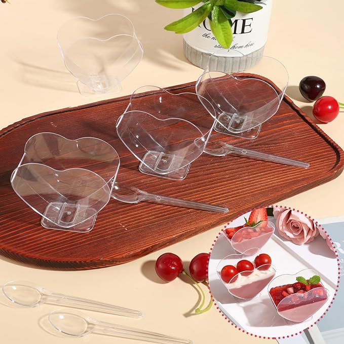 Choose eco-friendly disposable dessert cups made from compostable materials for a guilt-free treat.