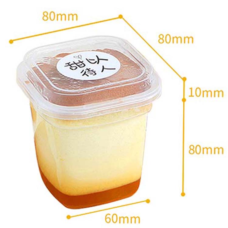 Our dessert cups with lids and spoons are perfect for all occasions, from picnics to dinner parties.