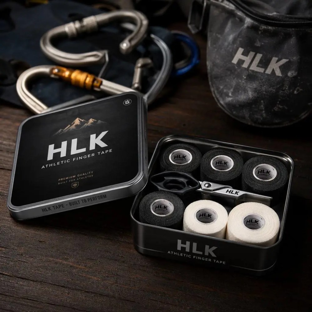 Custom OEM Athletic Finger Tape Manufacturer — Cotton Sports Tape Wholesale for BJJ MMA Climbing | HLK