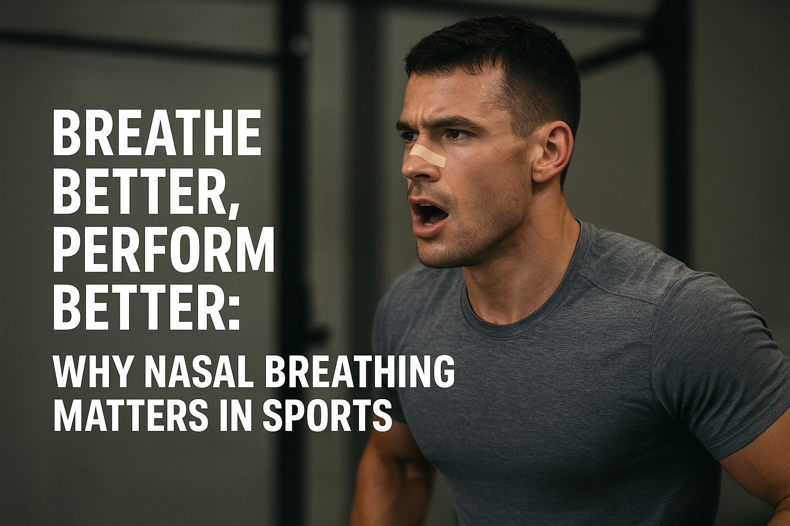 Breathe Better, Perform Better: Why Nasal Breathing Matters in Sports